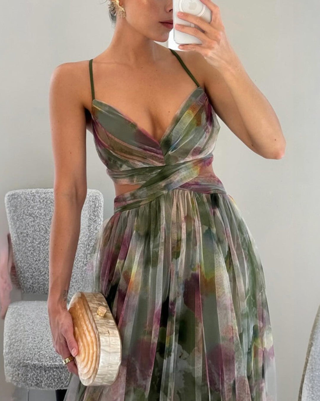 PERSIAN | Robe maxi florale élégante (Édition spéciale)