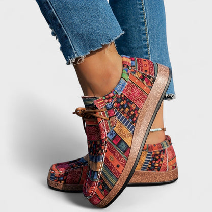 Chaussures Bohèmes Patchwork Confort