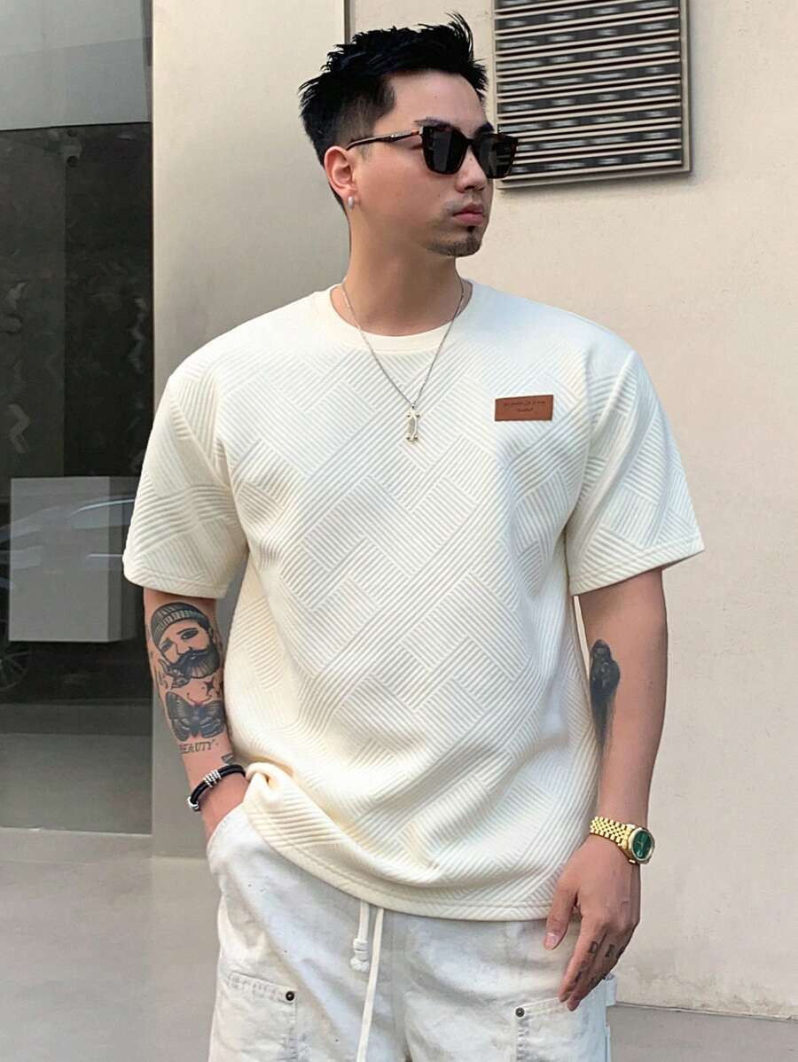  Ethan T-shirt décontracté à manches courtes pour homme