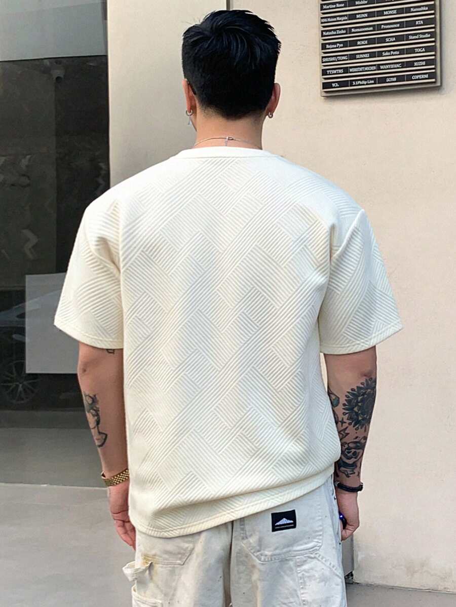  Ethan T-shirt décontracté à manches courtes pour homme
