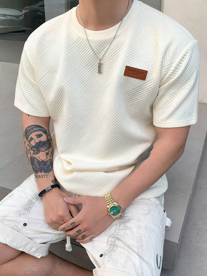  Ethan T-shirt décontracté à manches courtes pour homme