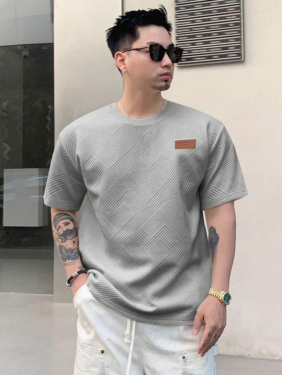  Ethan T-shirt décontracté à manches courtes pour homme