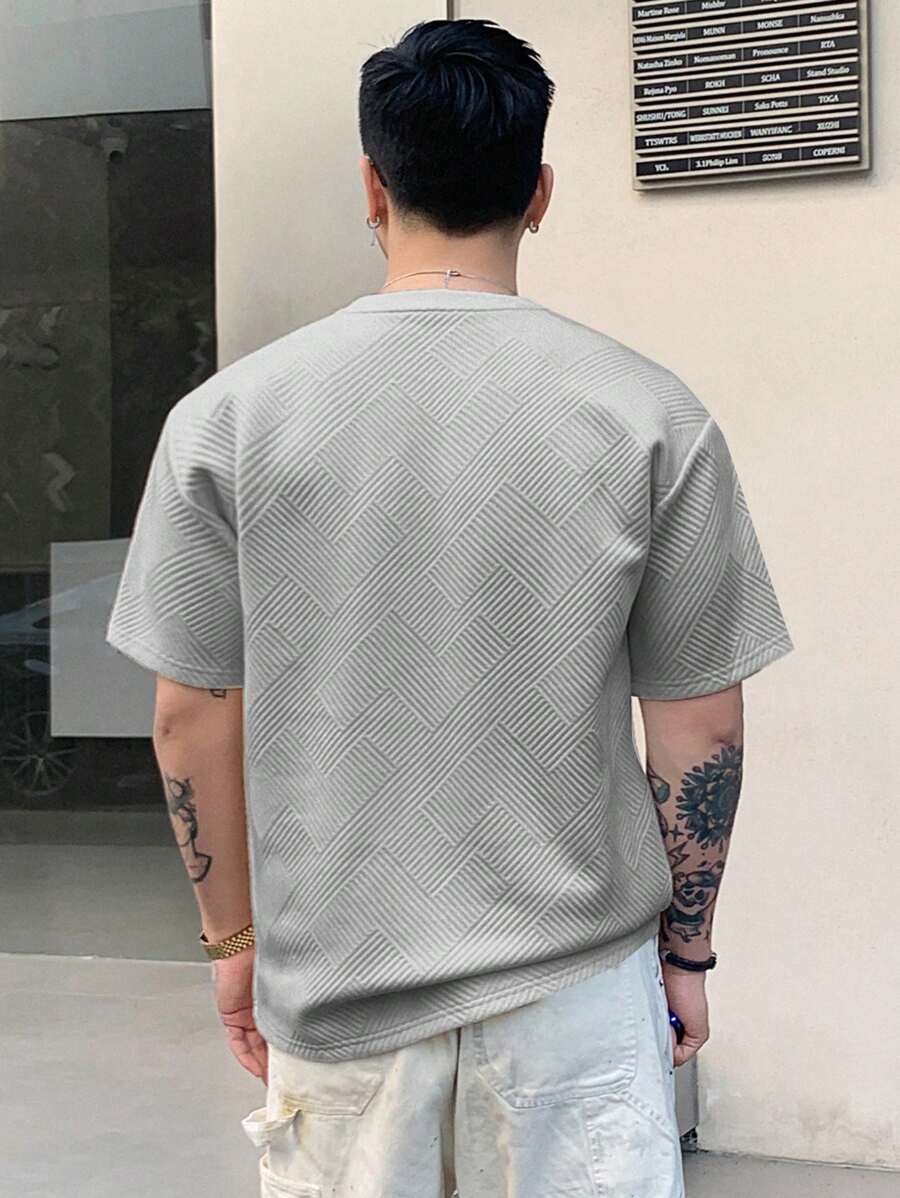  Ethan T-shirt décontracté à manches courtes pour homme