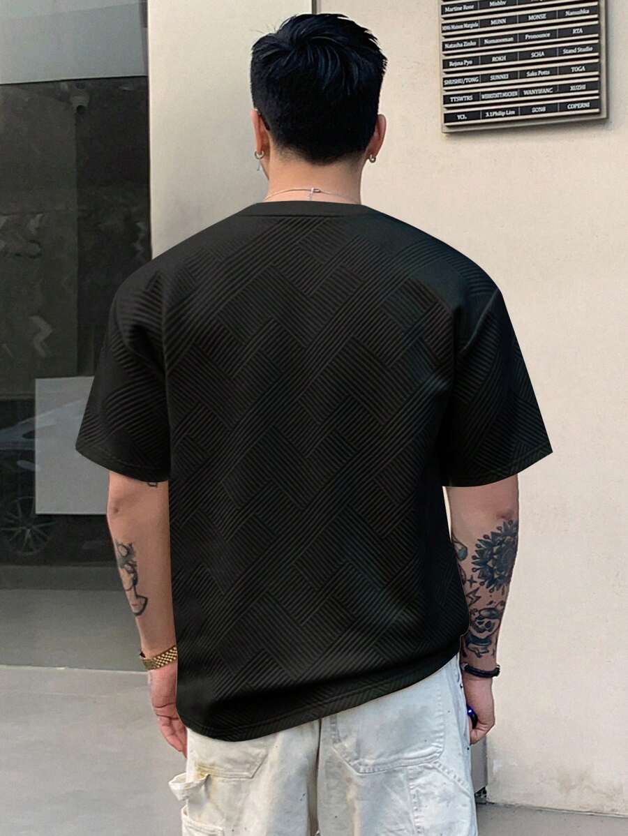  Ethan T-shirt décontracté à manches courtes pour homme