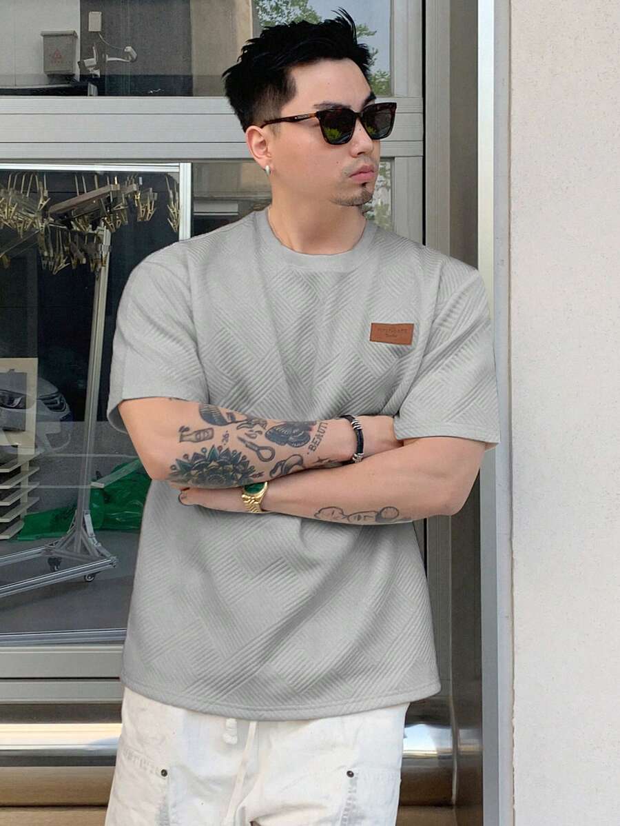  Ethan T-shirt décontracté à manches courtes pour homme