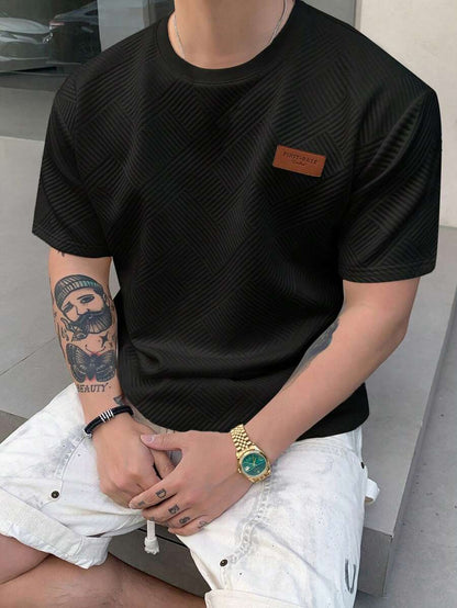  Ethan T-shirt décontracté à manches courtes pour homme
