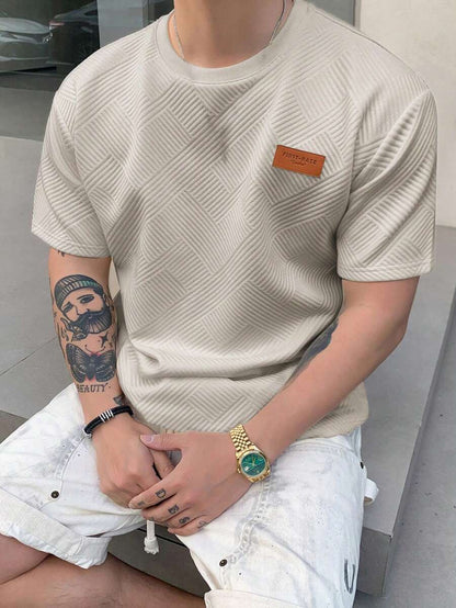  Ethan T-shirt décontracté à manches courtes pour homme