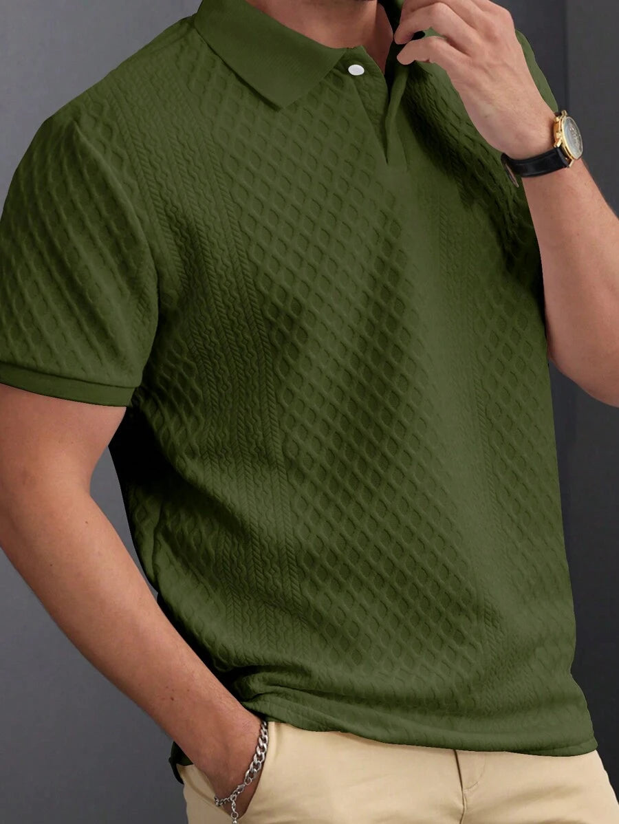 Liam – Polo Homme Décontracté d’Été