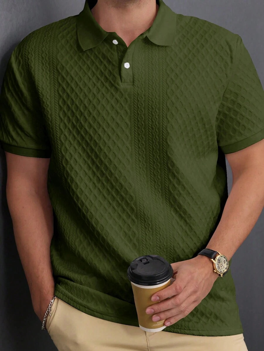Liam – Polo Homme Décontracté d’Été