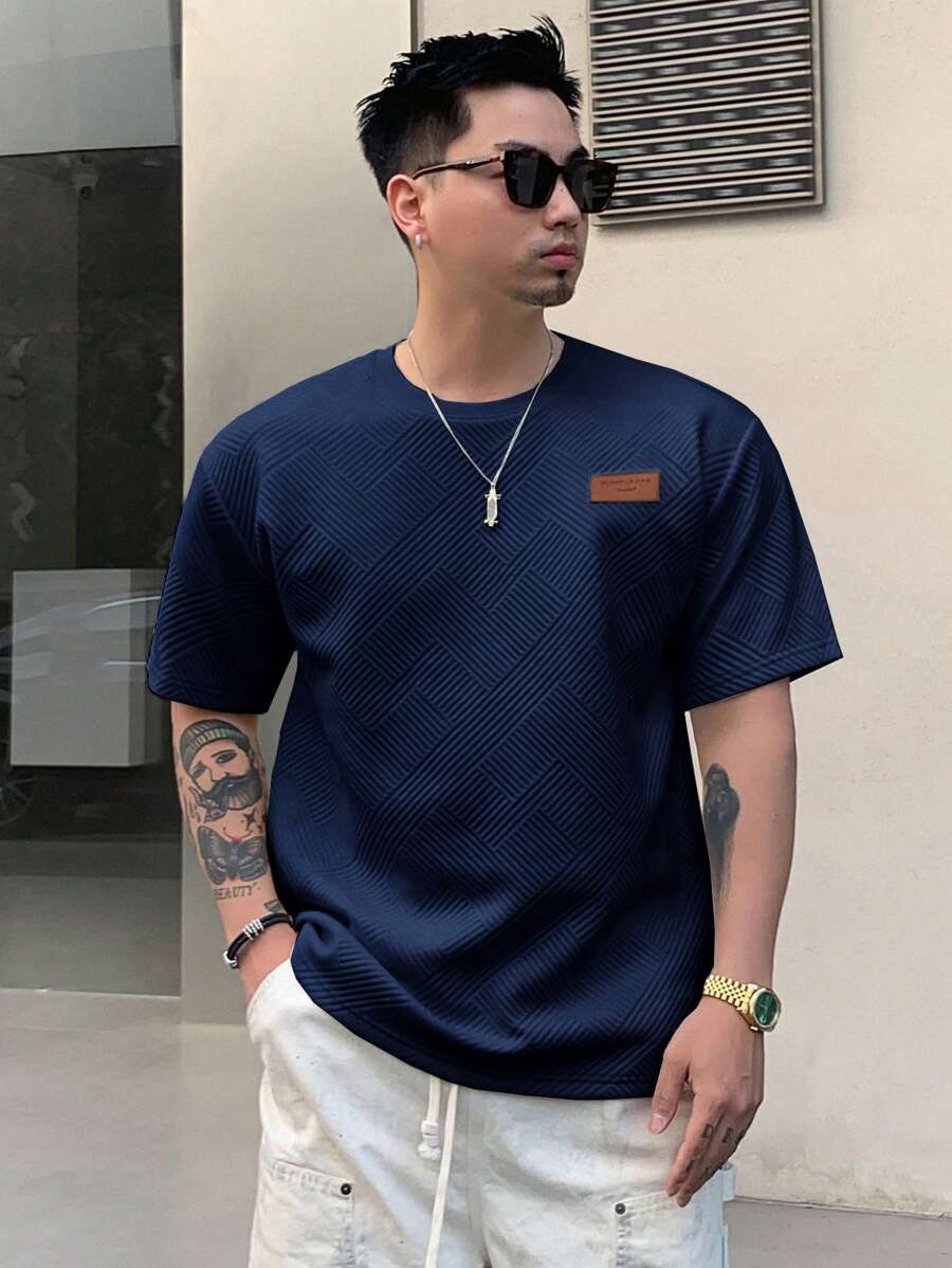  Ethan T-shirt décontracté à manches courtes pour homme