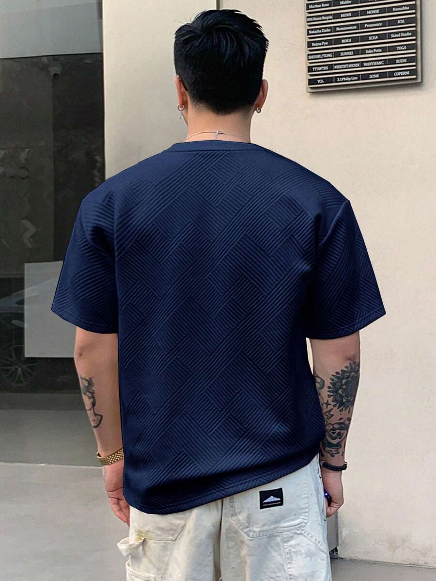  Ethan T-shirt décontracté à manches courtes pour homme