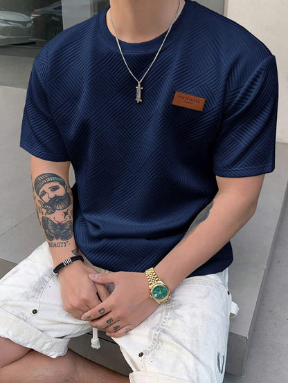  Ethan T-shirt décontracté à manches courtes pour homme