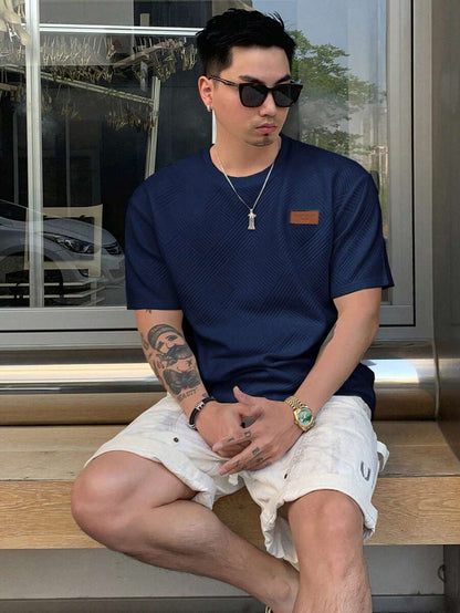  Ethan T-shirt décontracté à manches courtes pour homme