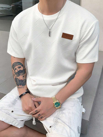  Ethan T-shirt décontracté à manches courtes pour homme