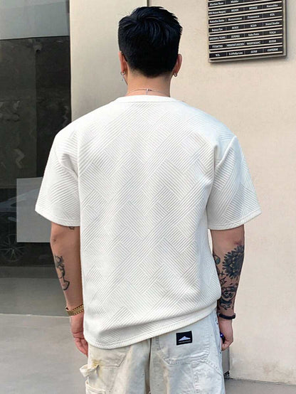  Ethan T-shirt décontracté à manches courtes pour homme
