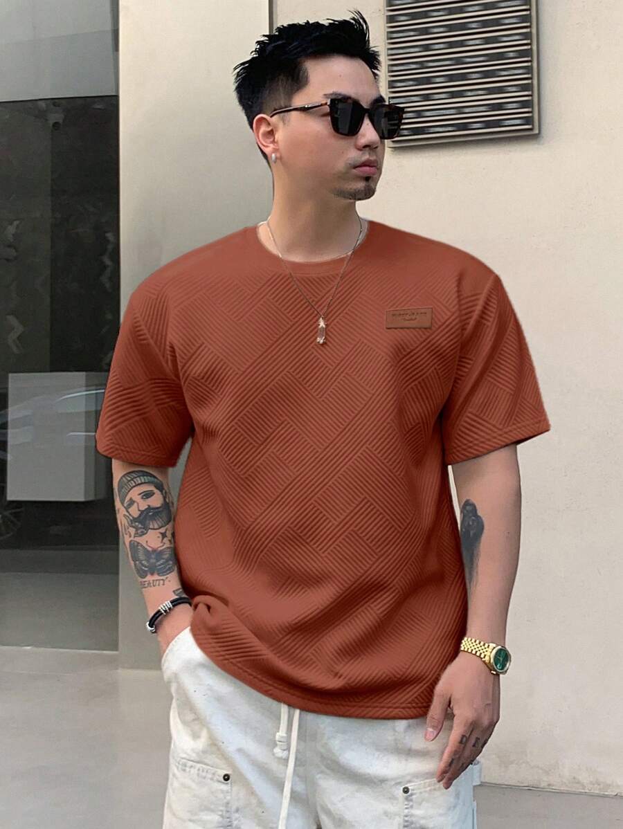  Ethan T-shirt décontracté à manches courtes pour homme