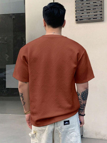  Ethan T-shirt décontracté à manches courtes pour homme