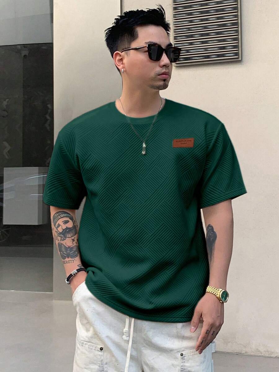  Ethan T-shirt décontracté à manches courtes pour homme