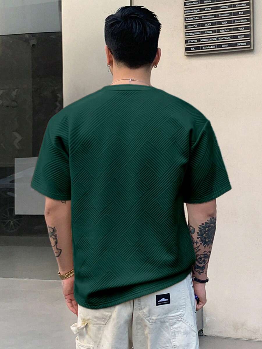  Ethan T-shirt décontracté à manches courtes pour homme