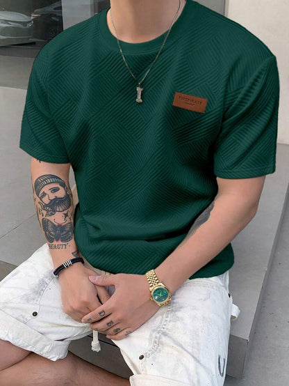  Ethan T-shirt décontracté à manches courtes pour homme