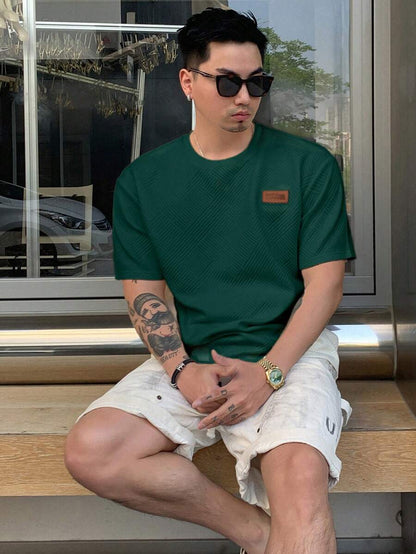 Ethan T-shirt décontracté à manches courtes pour homme