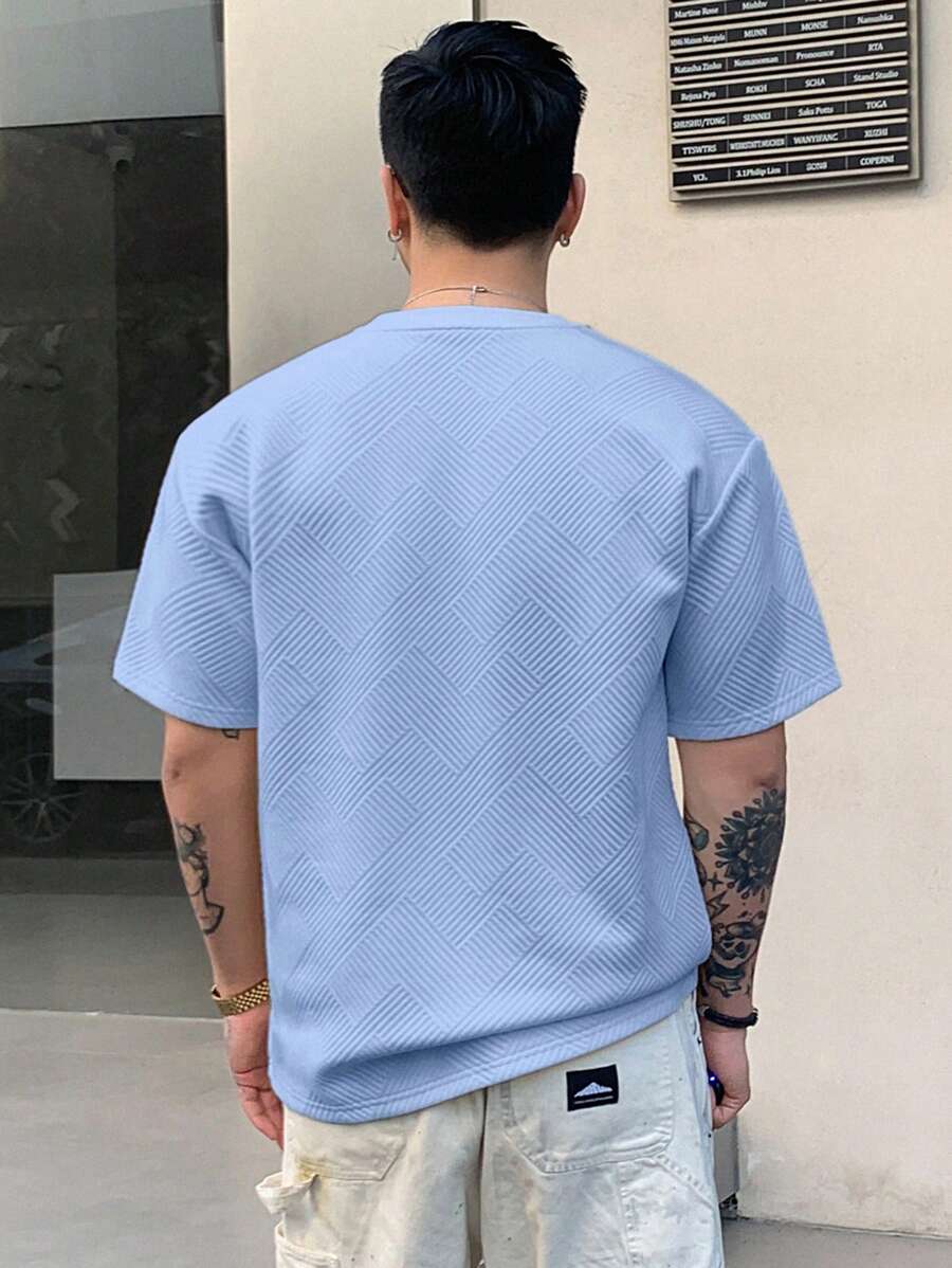  Ethan T-shirt décontracté à manches courtes pour homme