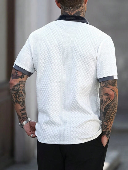 Liam – Polo Homme Décontracté d’Été