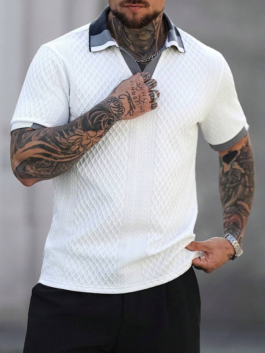 Liam – Polo Homme Décontracté d’Été