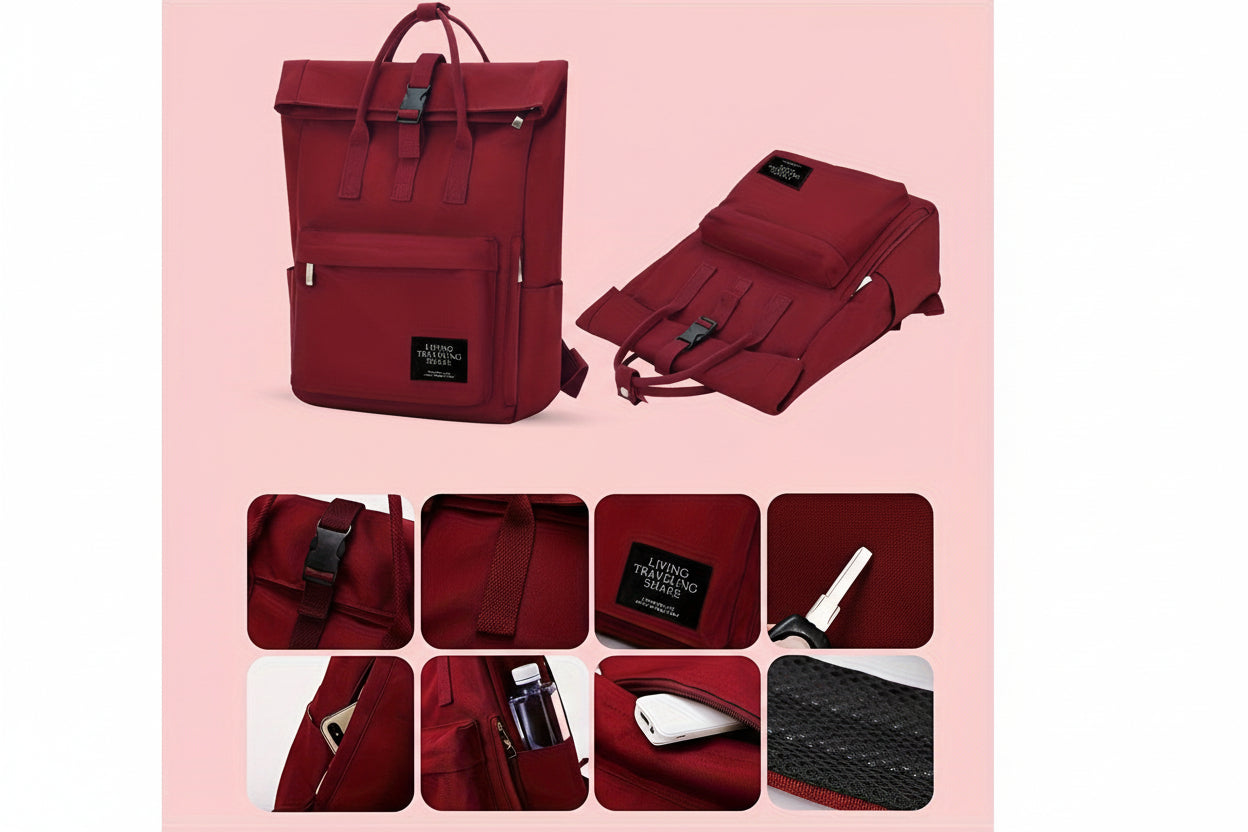 Sac à Dos Ordinateur 16″ Antichoc – Spacieux, Prêt pour le Voyage, Idéal pour l’École ou Cadeaux.