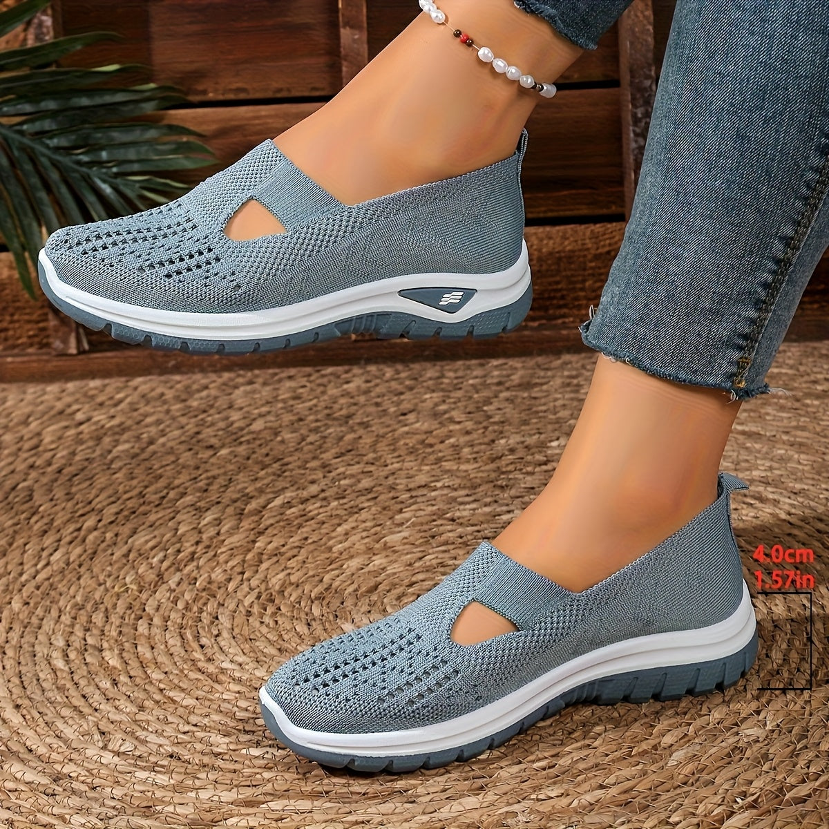 Julia-Baskets légères à enfiler pour femmes – Respirantes et confortables