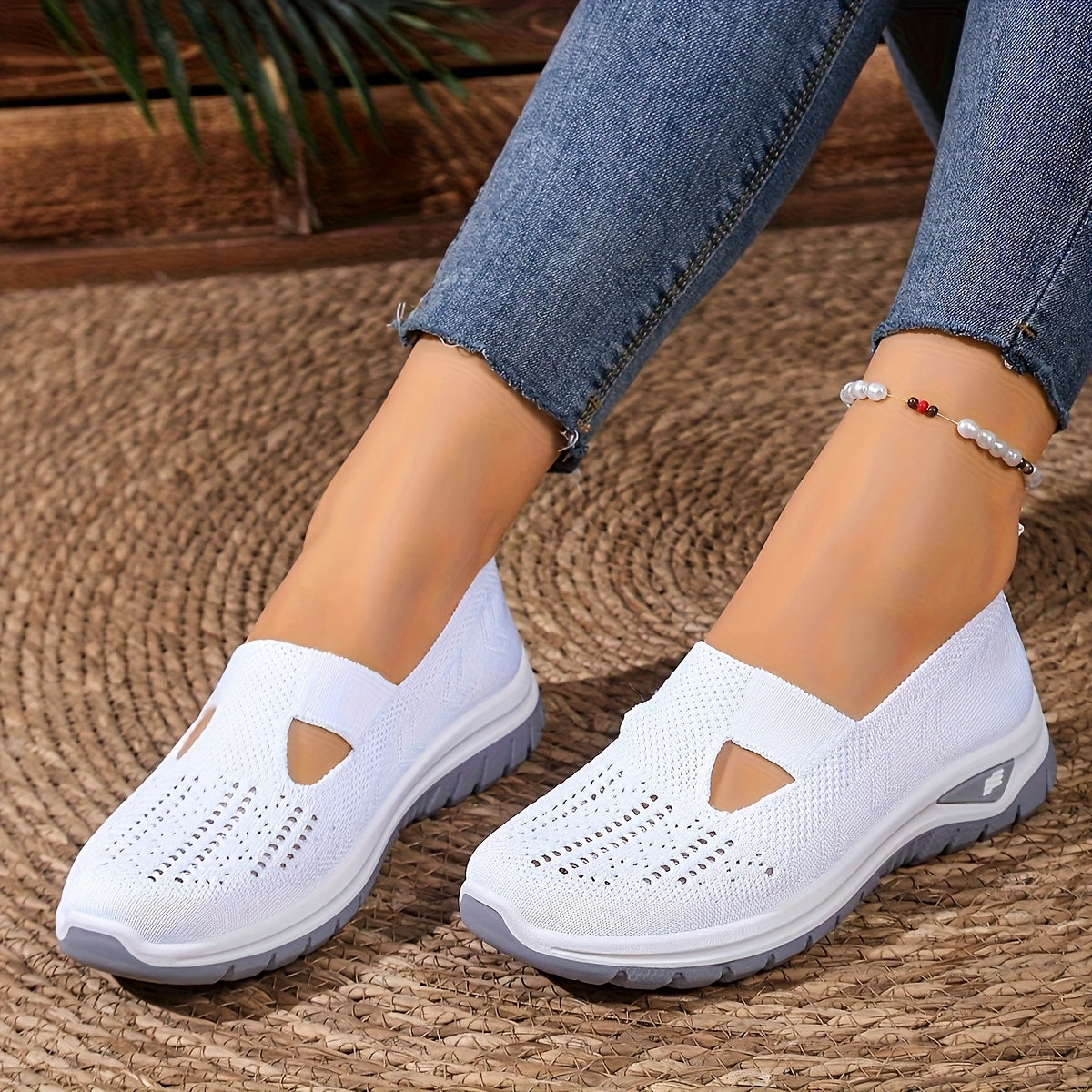 Julia-Baskets légères à enfiler pour femmes – Respirantes et confortables