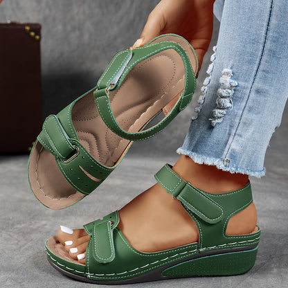 Sandales compensées légères à plateforme pour Femme