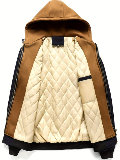 Blouson Bomber Homme à Capuche