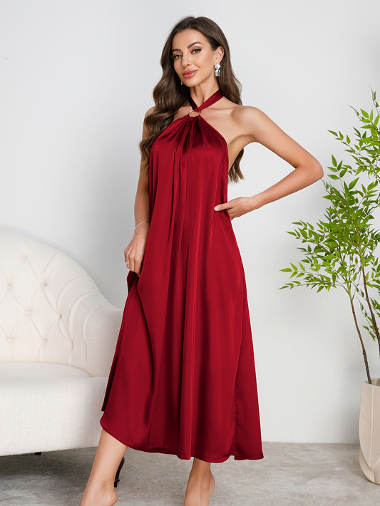 Robe de Soirée de Luxe Haute Gamme Épaules Dénudées pour Femme – Bordeaux