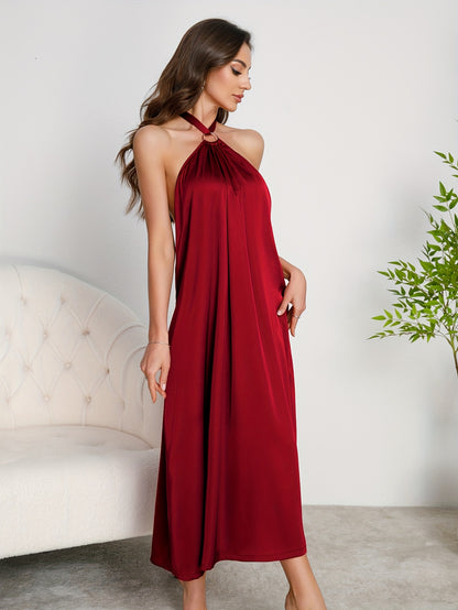 Robe de Soirée de Luxe Haute Gamme Épaules Dénudées pour Femme – Bordeaux