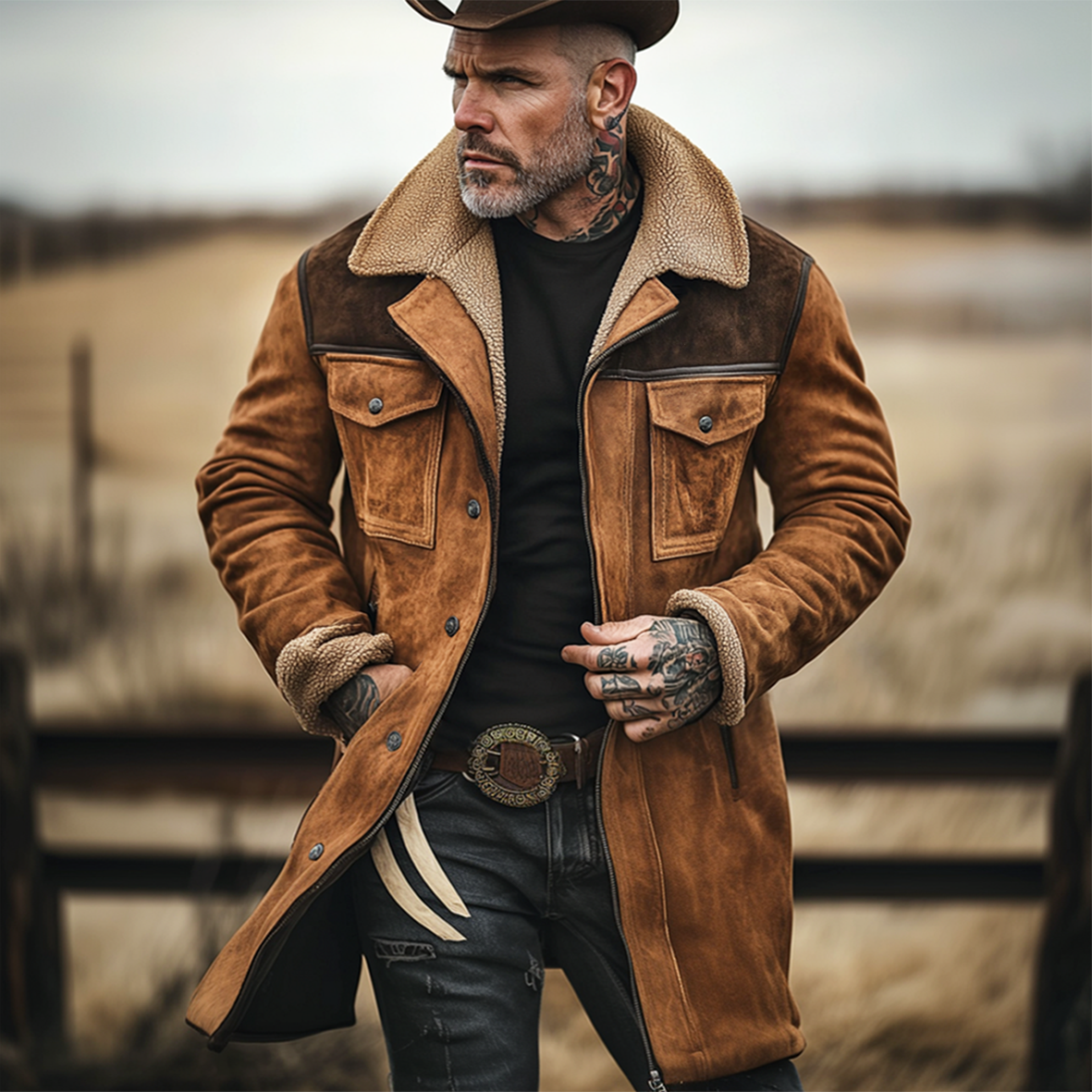 DUMONT LYON | MANTEAU LONG CLASSIQUE POUR HOMME