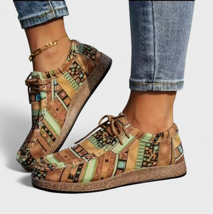 Chaussures Bohèmes Patchwork Confort