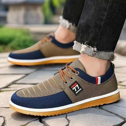 Jacky-Baskets en Toile pour Homme – Chaussures de Course Décontractées Polyvalentes avec Semelle Souple