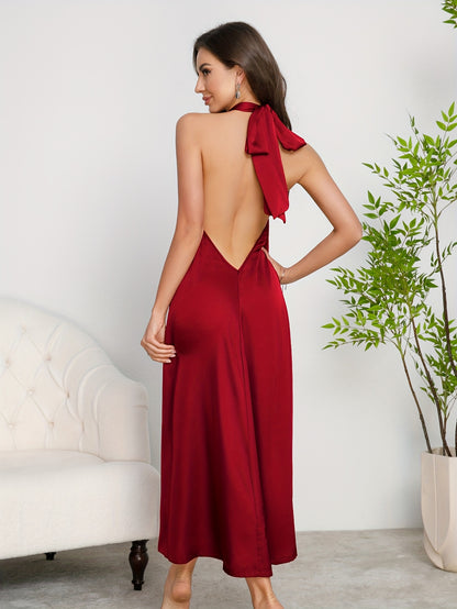 Robe de Soirée de Luxe Haute Gamme Épaules Dénudées pour Femme – Bordeaux