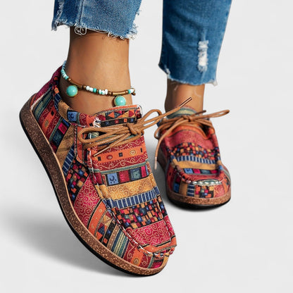 Chaussures Bohèmes Patchwork Confort
