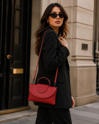 Pochette en Cuir Élégante pour Femme