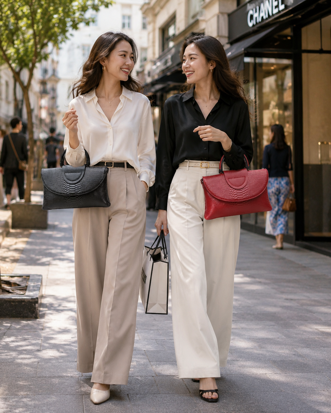 Pochette en Cuir Élégante pour Femme