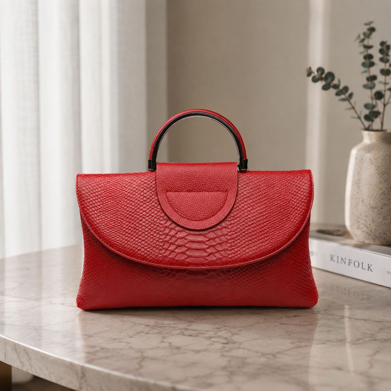 Pochette en Cuir Élégante pour Femme