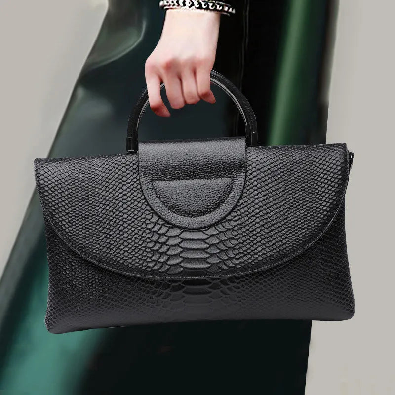 Pochette en Cuir Élégante pour Femme