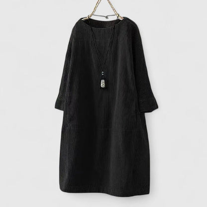 Lorna - Élégante Robe Midi Confortable