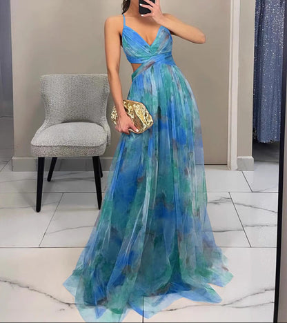 PERSIAN | Robe maxi florale élégante (Édition spéciale)