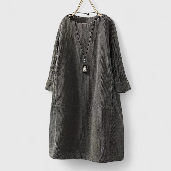 Lorna - Élégante Robe Midi Confortable