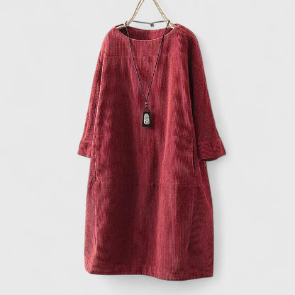 Lorna - Élégante Robe Midi Confortable