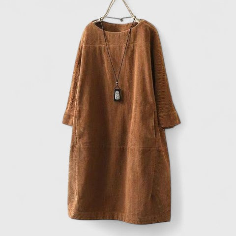 Lorna - Élégante Robe Midi Confortable