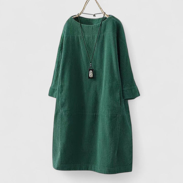 Lorna - Élégante Robe Midi Confortable